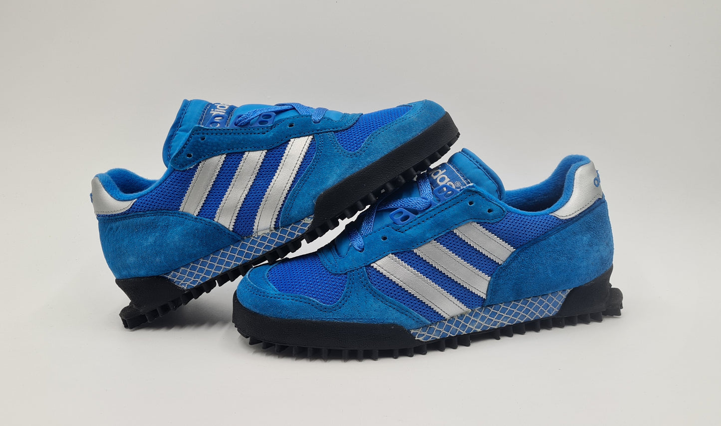 *NEU* Vintage 1996 Adidas Marathon TR Blau UK 7,5 / EUR 41 1/3