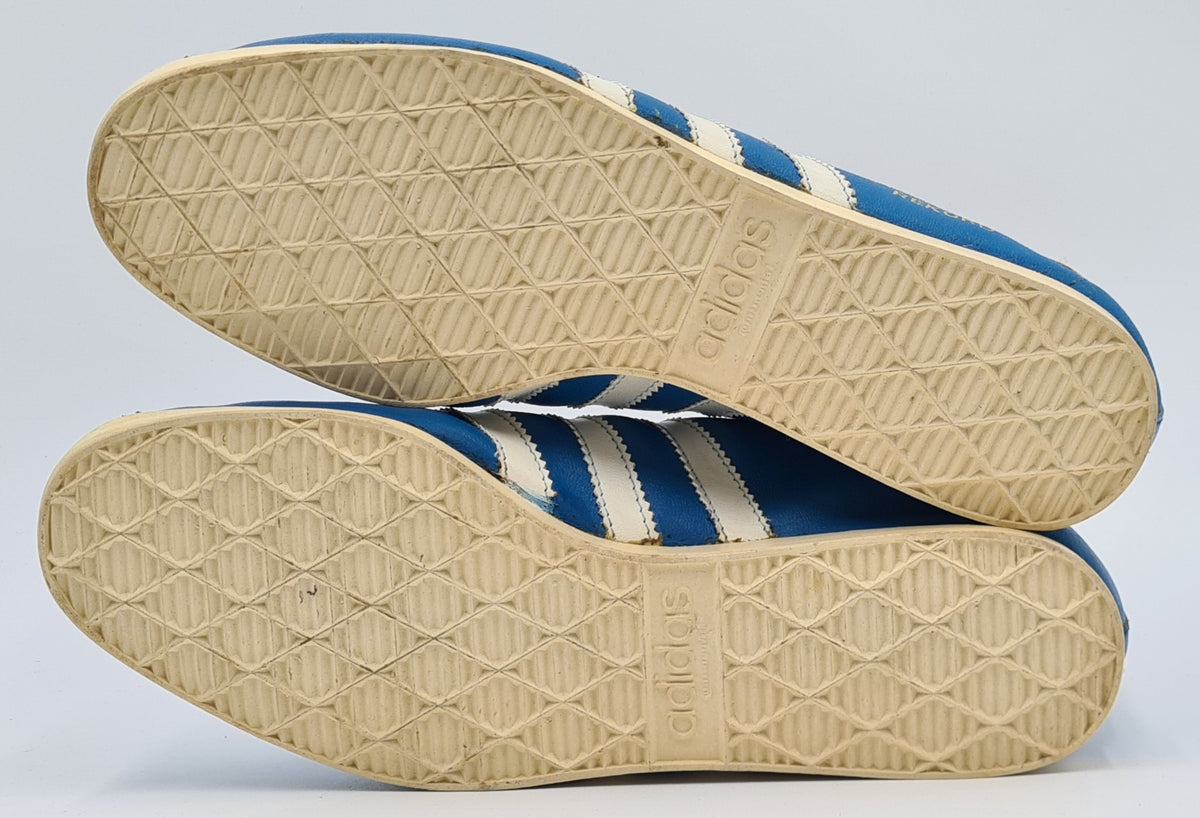 *NEW* Vintage 1980s Adidas Rekord Roumania 3 Stripe UK 8 / EUR 42