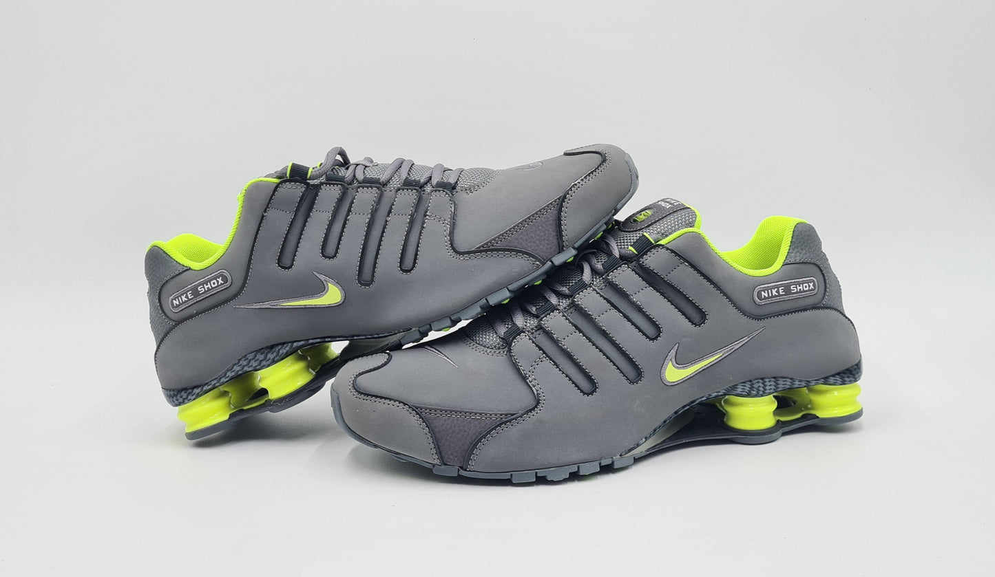 *NEW* 2012 Nike Shox NZ grey UK 11 / EUR 46
