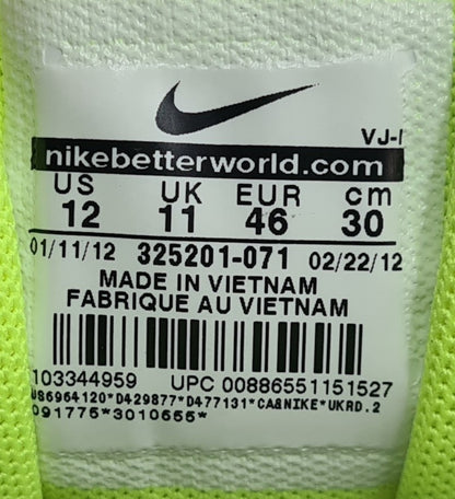 *NEW* 2012 Nike Shox NZ grey UK 11 / EUR 46