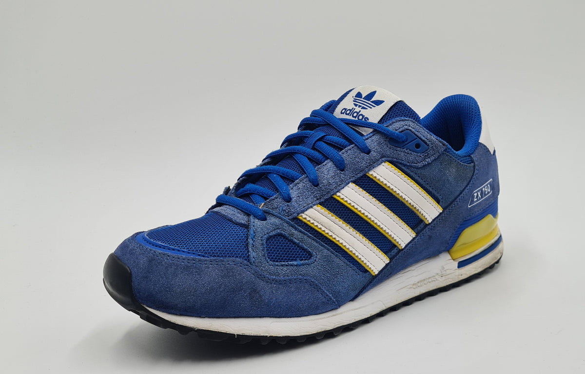 2017 Adidas ZX 750 Blau Gr. UK 9,5 / EUR 44