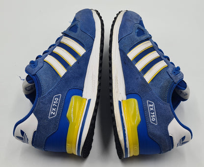 2017 Adidas ZX 750 Blau Gr. UK 9,5 / EUR 44