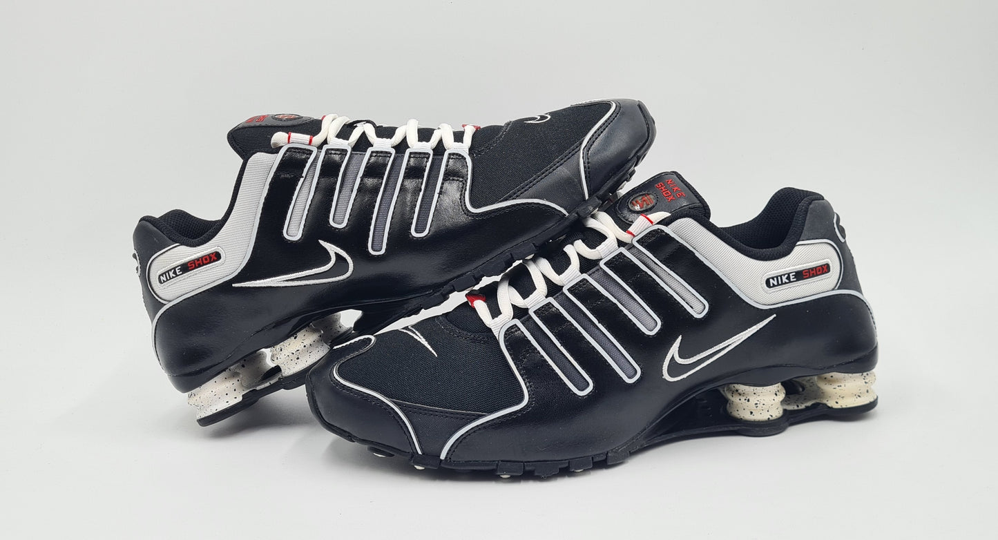 *NEW* 2012 Nike Shox NZ black size UK 11 / EUR 46