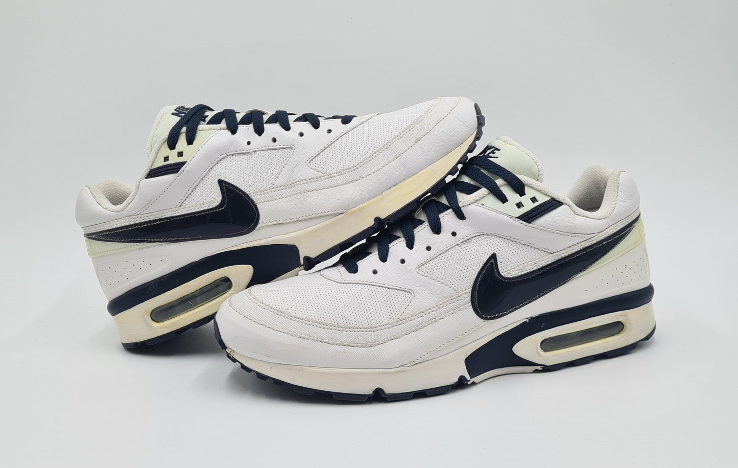*TOP* 2011 Nike Air Max Classic BW Weiß Dunkelbau Gr. UK 12 / EUR 47,5