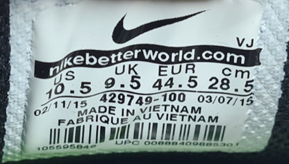 *VGC* 2015 Nike Air Max NM White Black UK 9.5 / EUR 44.5