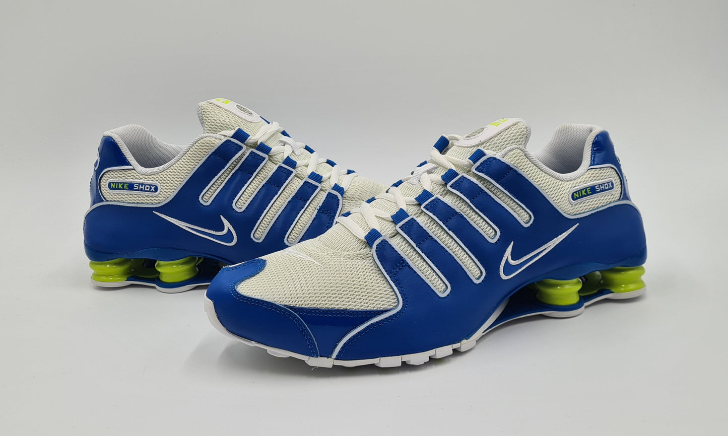 *NEW* 2012 Nike Shox NZ Blue UK 11 / EUR 46