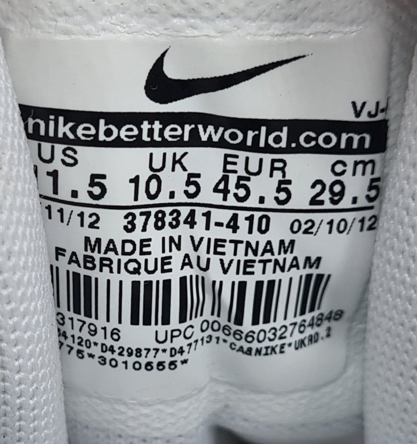 *NEW* 2012 Nike Shox NZ Blue UK 11 / EUR 46