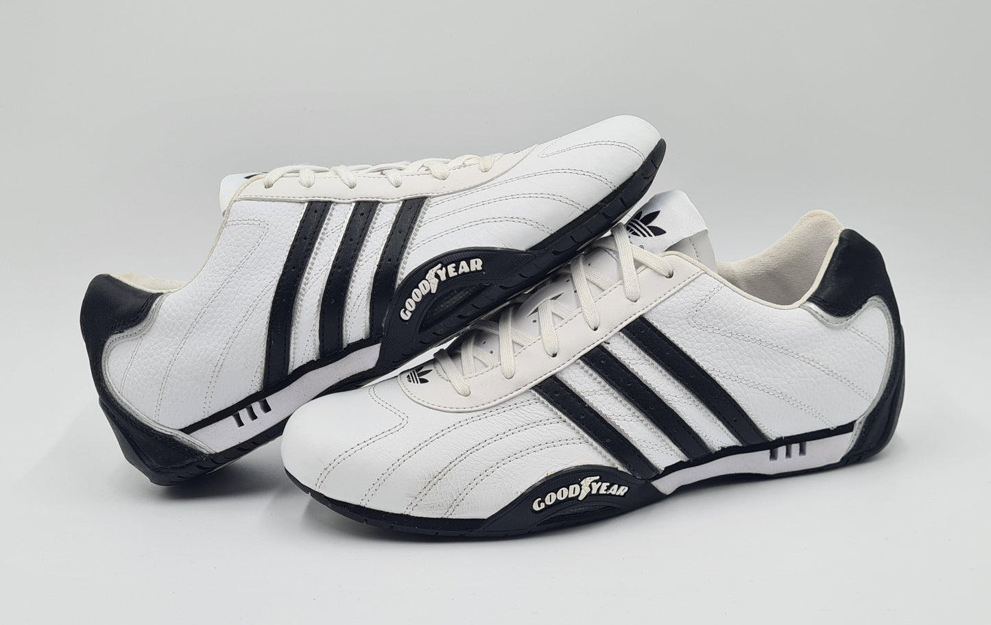 *WIE NEU* 2014 Adidas Adi Racer Low Good Year Weiß | G16080 | Gr. UK 9 / EUR 43 1/3