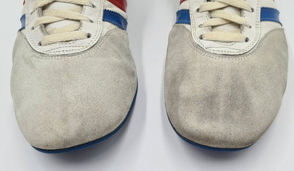 Vintage 1980s Adidas Boxing Boots Made in France UK 10.5 / EUR 45 1/3