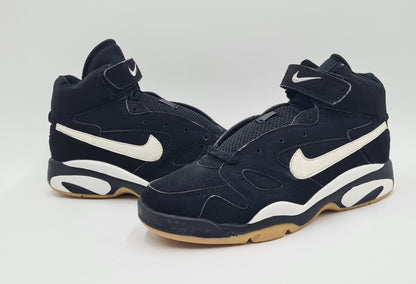 *NEU* Vintage 1993 Nike Air Indoor Trainer Schwarz Force Maestro UK 9 / EUR 44