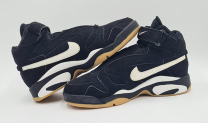 *NEU* Vintage 1993 Nike Air Indoor Trainer Schwarz Force Maestro UK 9 / EUR 44
