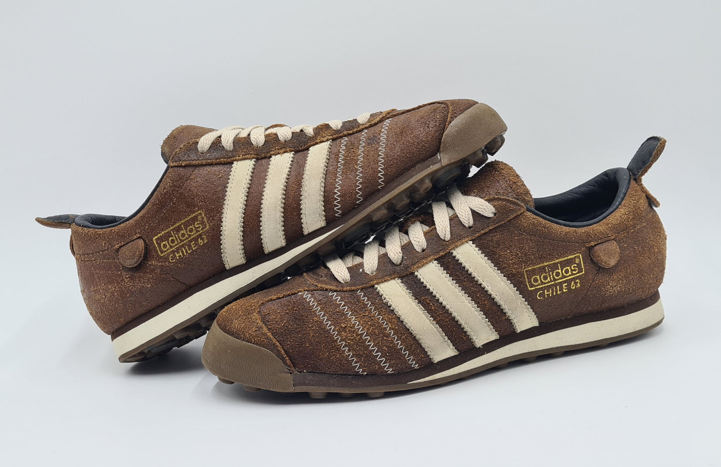*TOP* Vintage 2013 Adidas Chile 62 Braun UK 8,5 / EUR 42 2/3