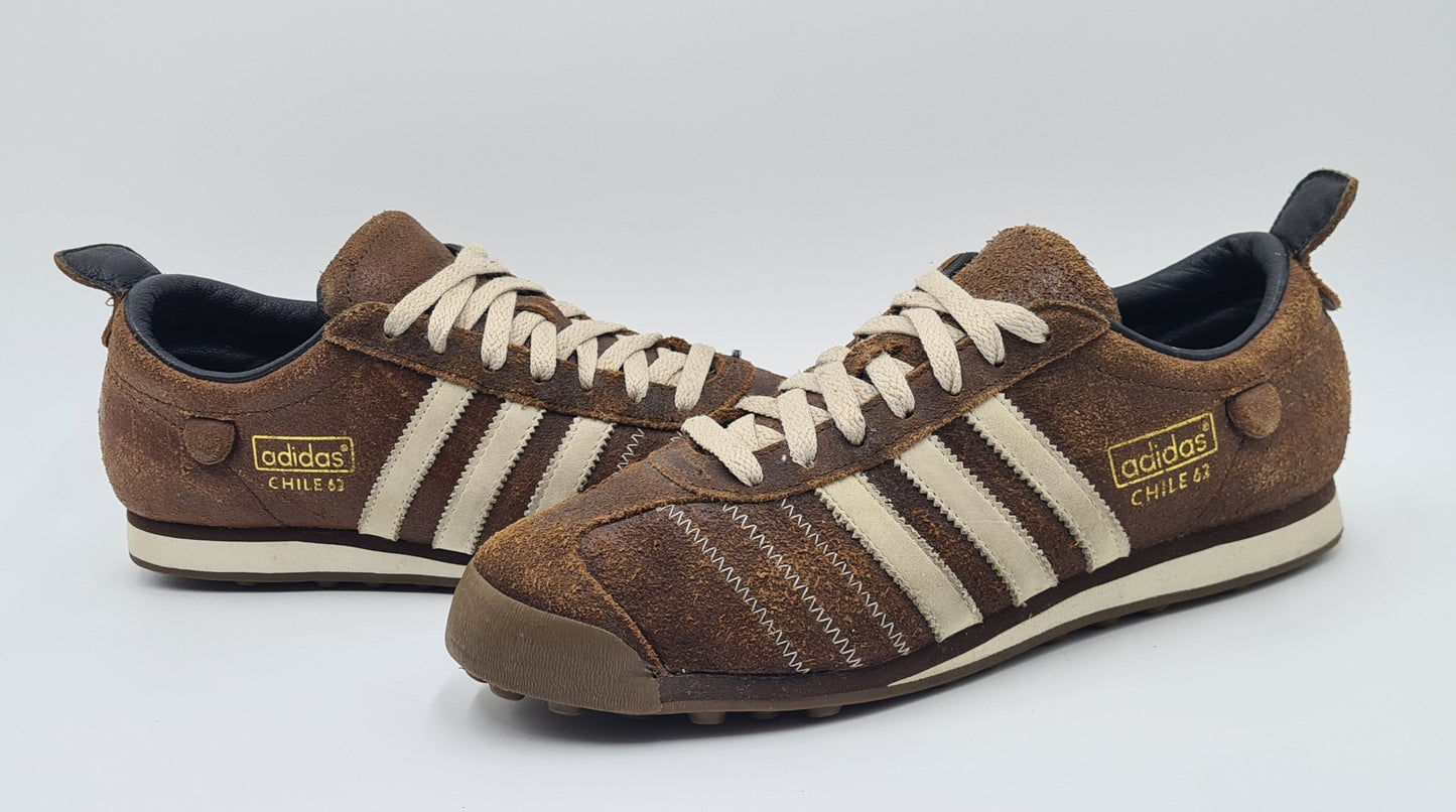*TOP* Vintage 2013 Adidas Chile 62 Braun UK 8,5 / EUR 42 2/3
