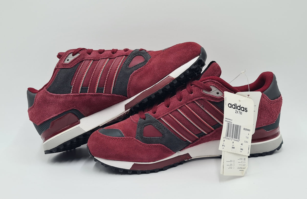 *NEU* 2014 Adidas ZX 750 Rot Gr. UK 8 / EUR 42