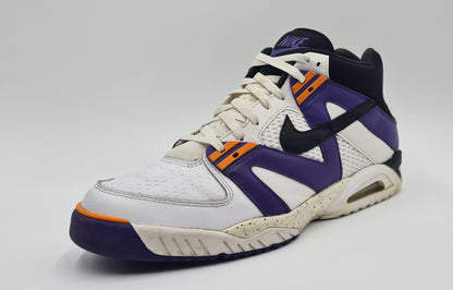 *Guter Zustand* 2015 Nike Air Tech Challenge III Agassi OG Purple Gr. UK 12 / EUR 47,5