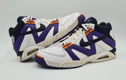 *Guter Zustand* 2015 Nike Air Tech Challenge III Agassi OG Purple Gr. UK 12 / EUR 47,5