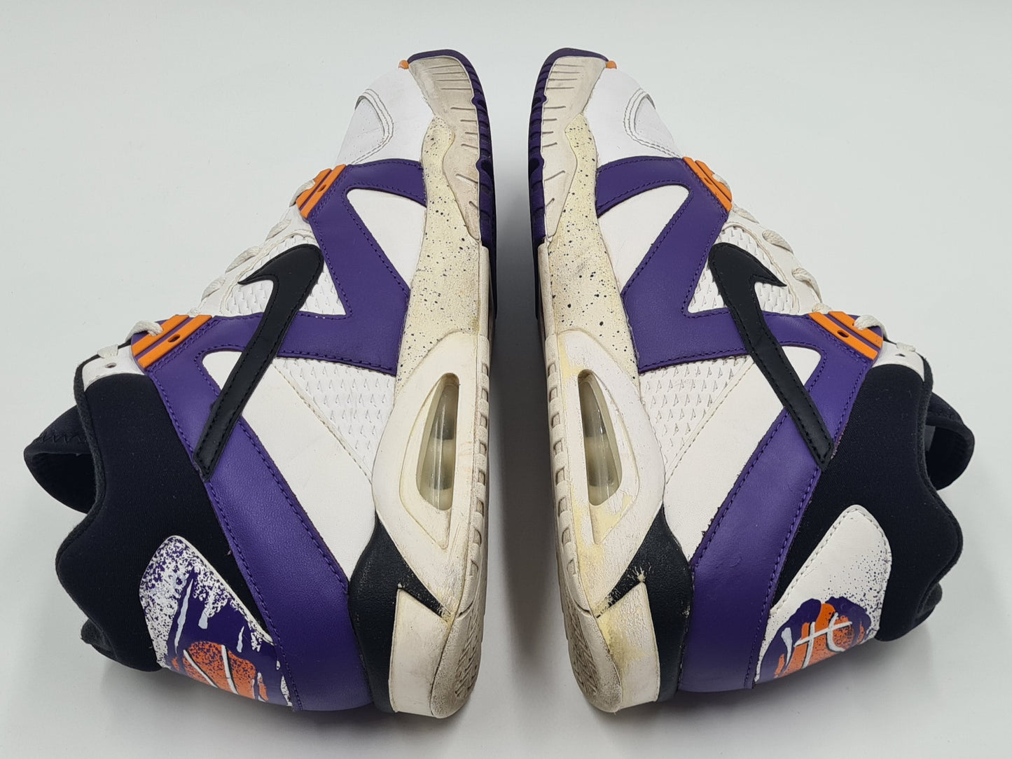 *Guter Zustand* 2015 Nike Air Tech Challenge III Agassi OG Purple Gr. UK 12 / EUR 47,5
