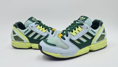 *Guter Zustand* 2006 Adidas ZX 8000 Grün Gr. UK 7,5 / EUR 41 1/3
