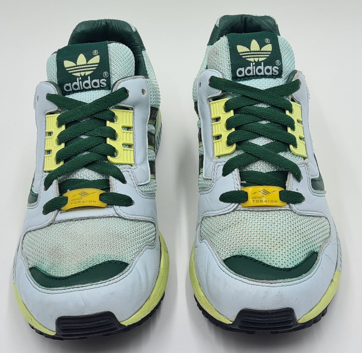 *Guter Zustand* 2006 Adidas ZX 8000 Grün Gr. UK 7,5 / EUR 41 1/3