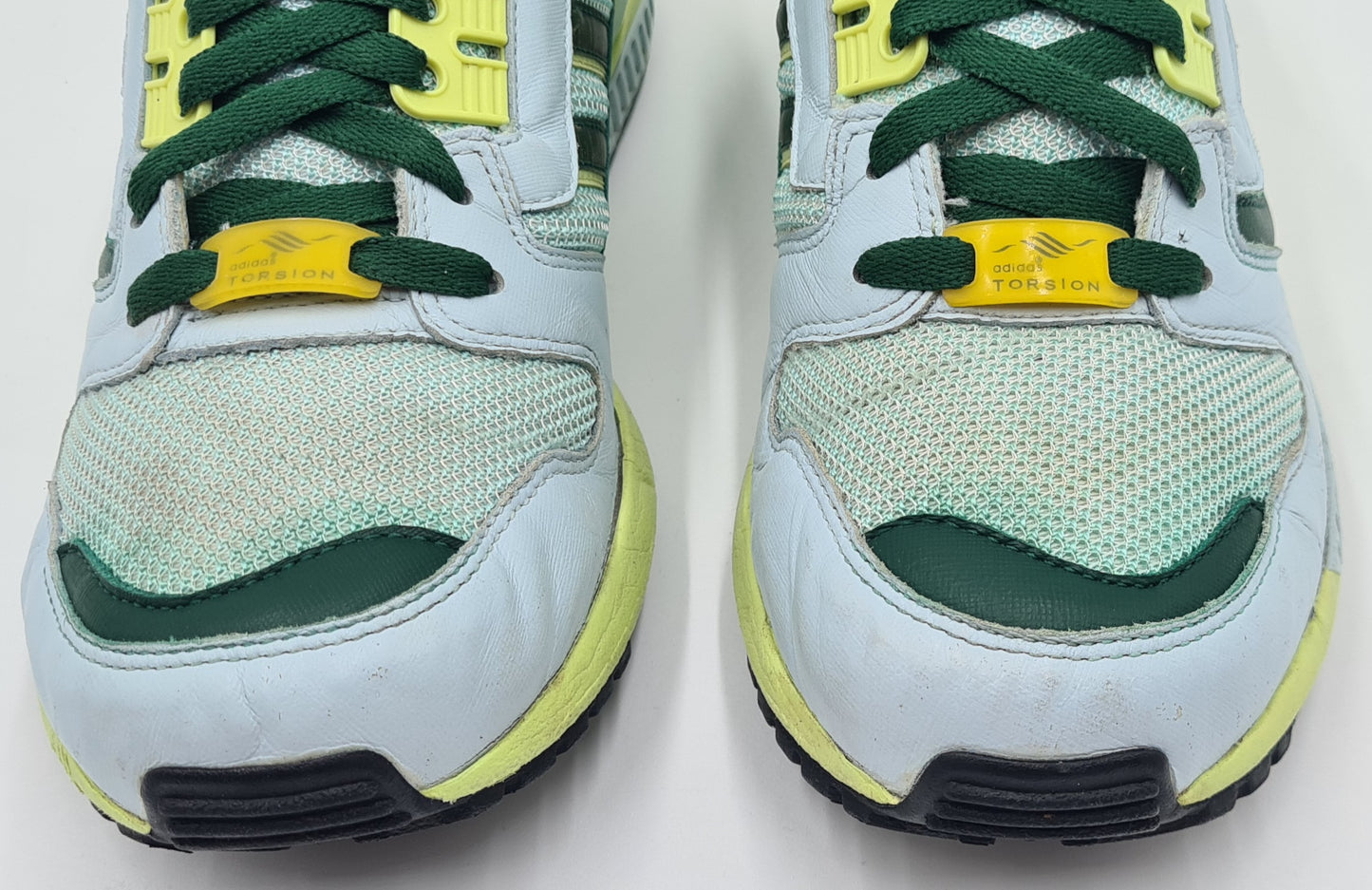 *Guter Zustand* 2006 Adidas ZX 8000 Grün Gr. UK 7,5 / EUR 41 1/3