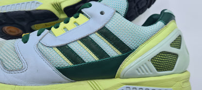 *Guter Zustand* 2006 Adidas ZX 8000 Grün Gr. UK 7,5 / EUR 41 1/3