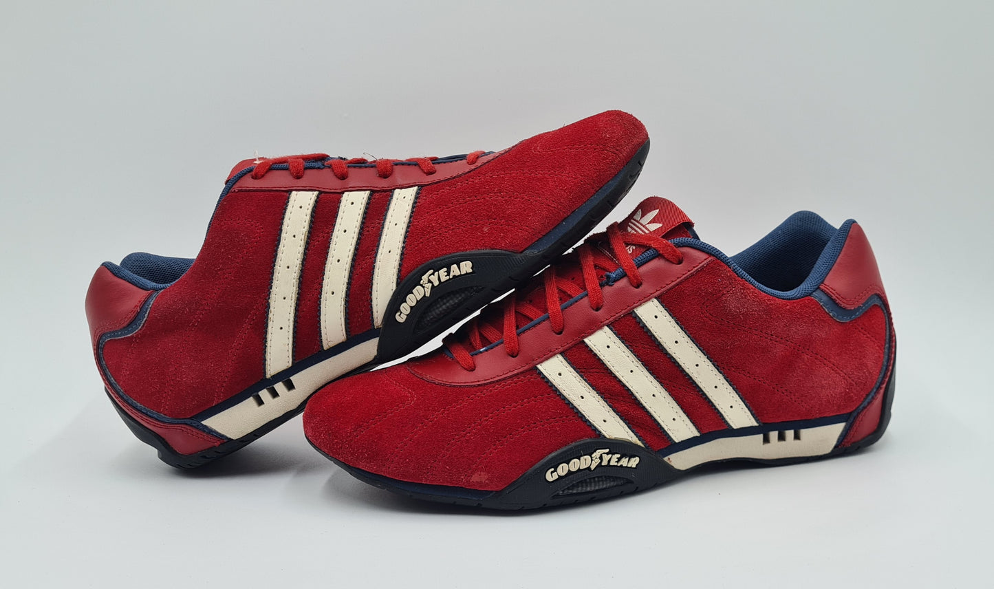 *VGC* 2006 Adidas Adi Racer Good Year Red UK 8.5 / EUR 42 2/3