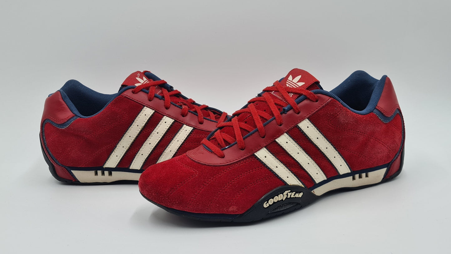 *VGC* 2006 Adidas Adi Racer Good Year Red UK 8.5 / EUR 42 2/3