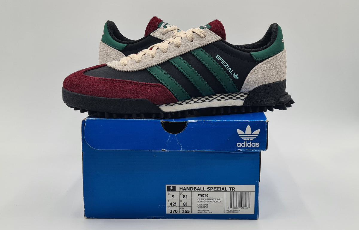 *NEU* Adidas Spezial TR 'Core Black' Marathon UK 8,5 / EUR 42 2/3