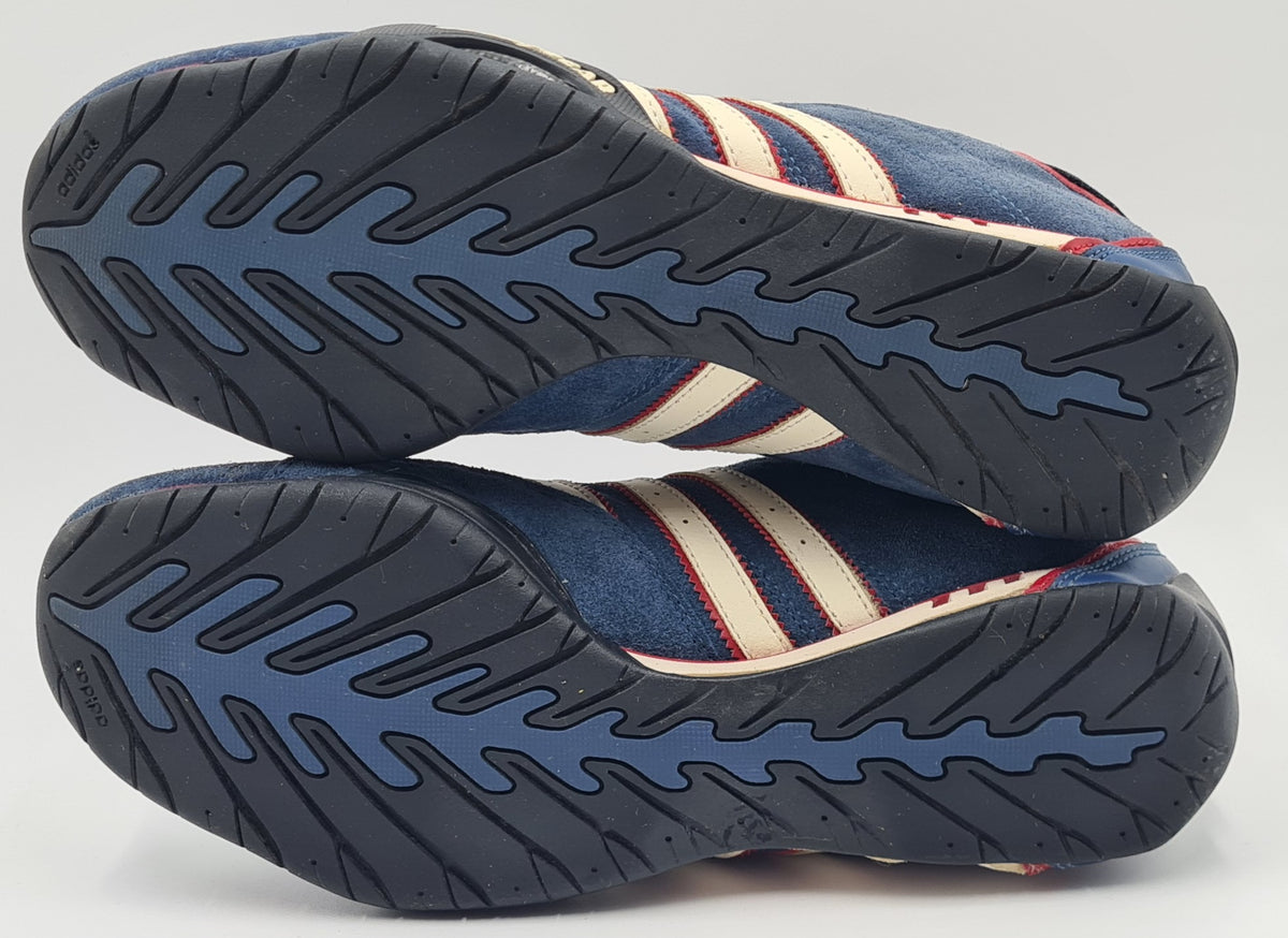 *Guter Zustand* 2006 Adidas Adi Racer Good Year Blau Gr. UK 9 / EUR 43 1/3