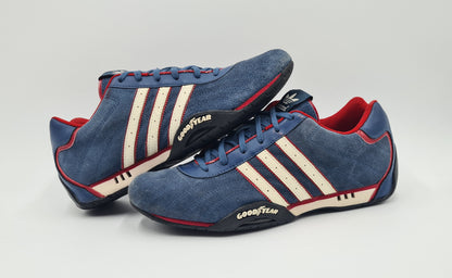 *Guter Zustand* 2006 Adidas Adi Racer Good Year Blau Gr. UK 9 / EUR 43 1/3