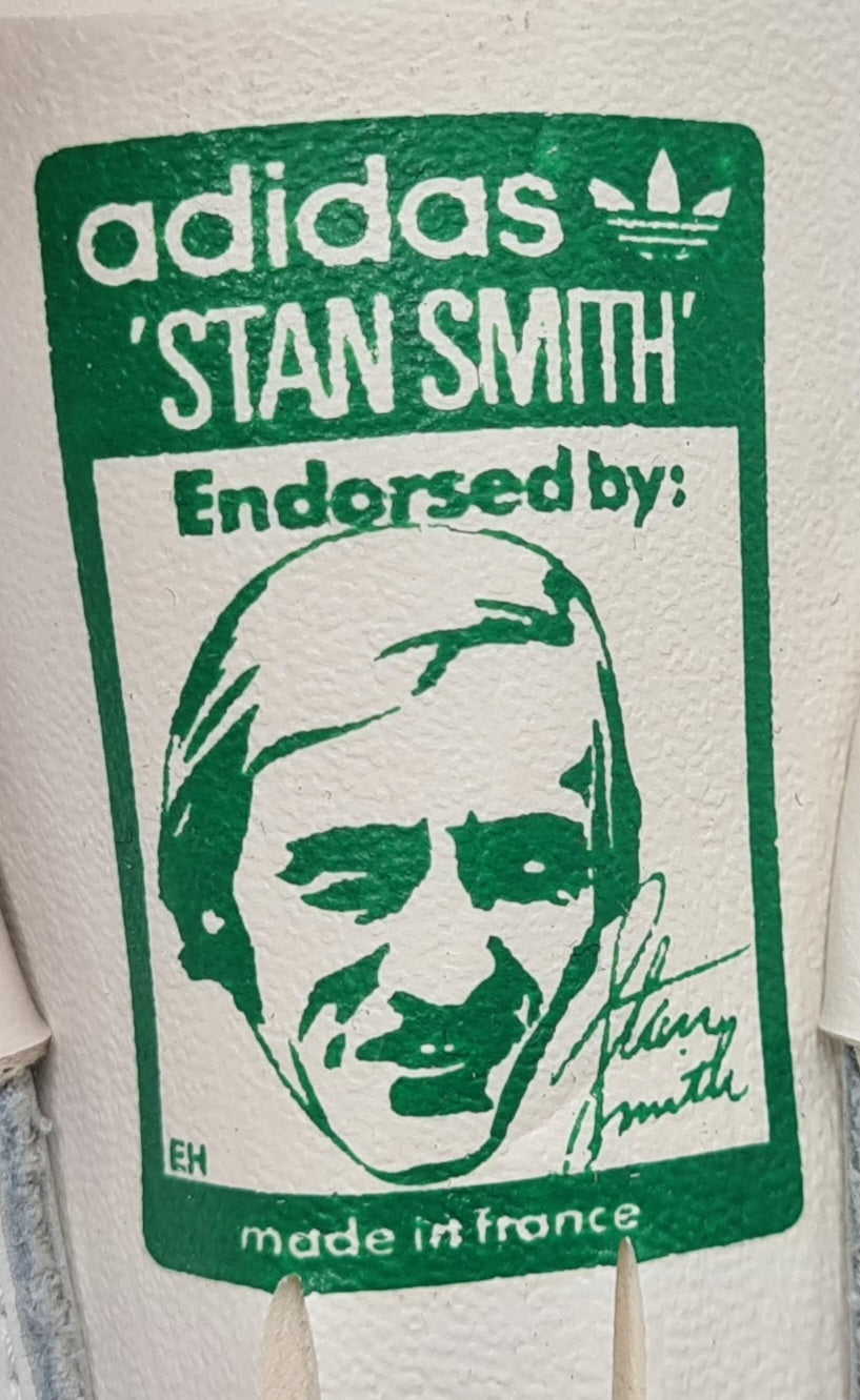 *NEW* Vintage 1980s Adidas Stan Smith Made in France UK 9 / EUR 43 1/3