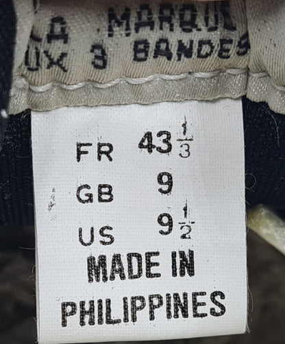 *NEU* Vintage 1980er Adidas Quorum Running Philippines UK 9 / EUR 43 1/3