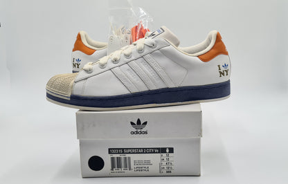 *NEU* 2004 Adidas Superstar 35th Anniversary New York Gr. UK 12 / EUR 47 1/3