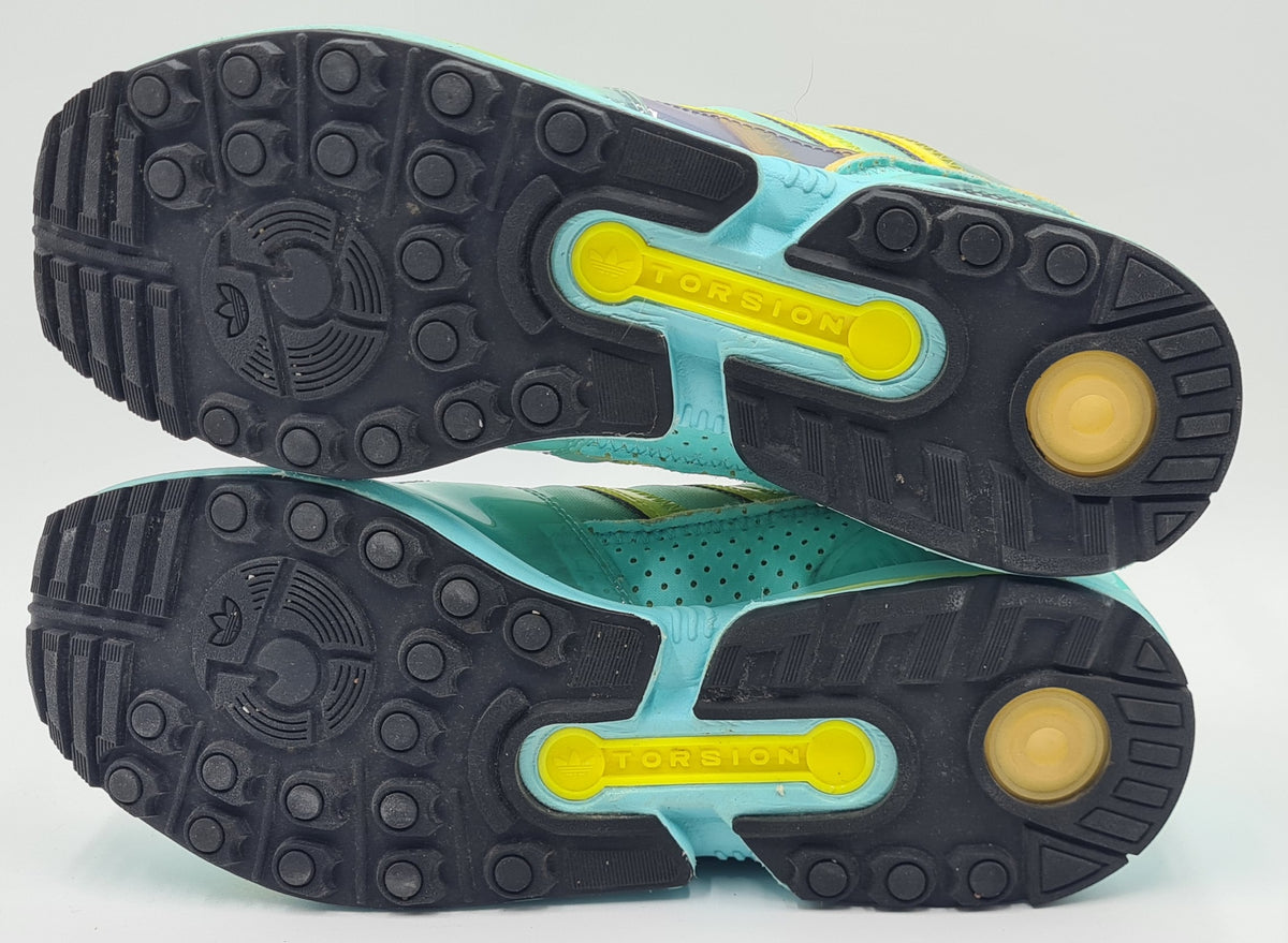 *VGC* 2020 Adidas ZX 6000 'Inside Out' XZ 0006 Aqua UK 10 / EUR 44 2/3