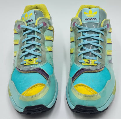 *VGC* 2020 Adidas ZX 6000 'Inside Out' XZ 0006 Aqua UK 10 / EUR 44 2/3
