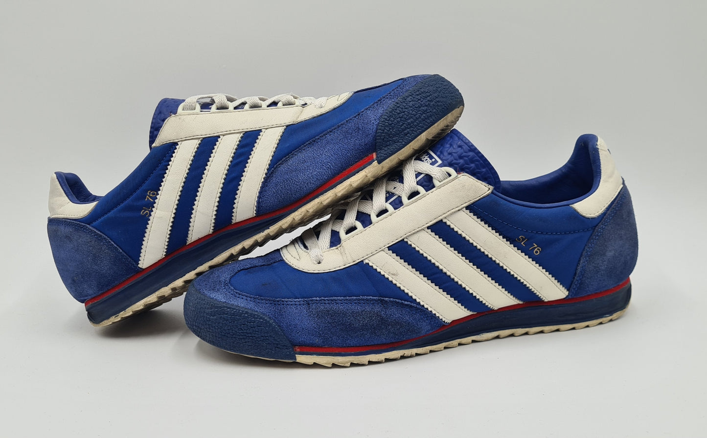 *Good Condition* 2003 Adidas SL 76 Blue 'Starsky & Hutch' UK 8.5 / EUR 42 2/3