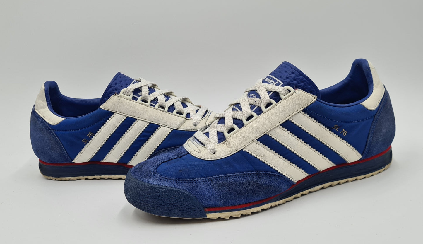 *Good Condition* 2003 Adidas SL 76 Blue 'Starsky & Hutch' UK 8.5 / EUR 42 2/3