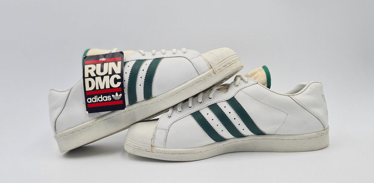 *NEW* Vintage 1980s Adidas Ultrastar Run DMC Made in France UK 12 / EUR 47 1/3