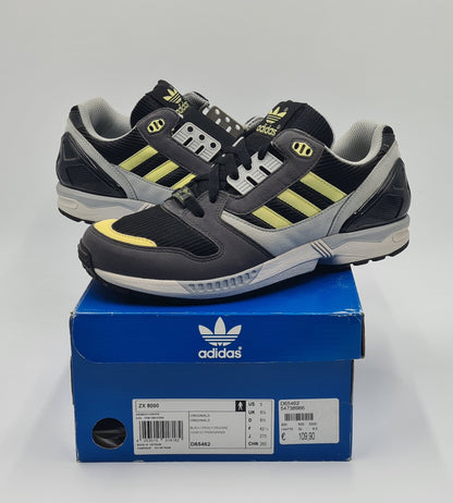 *NEU* 2013 Adidas ZX 8000 Schwarz - Gelb | D65462 | Gr. UK 8,5 / EUR 42 2/3