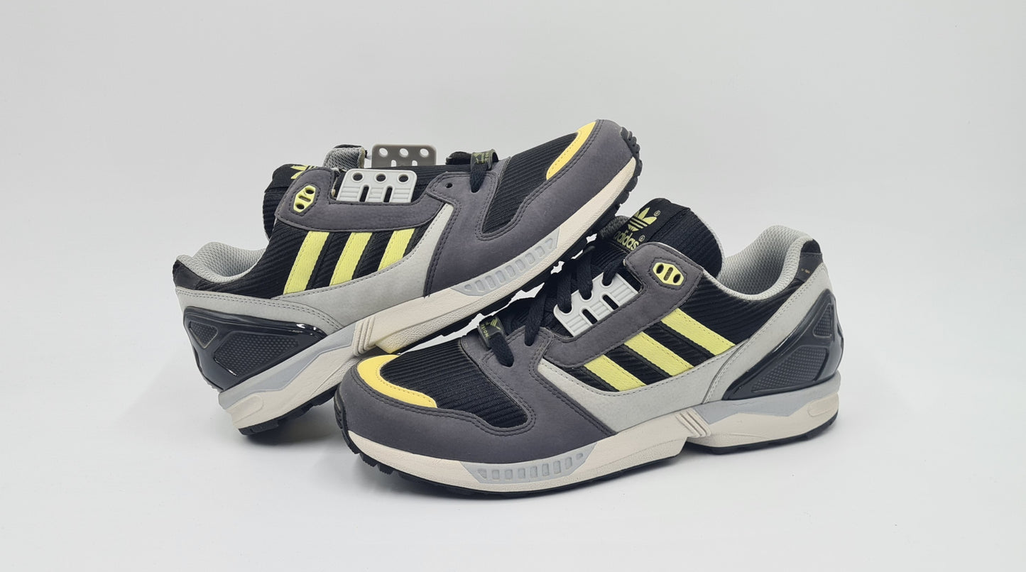 *NEU* 2013 Adidas ZX 8000 Schwarz - Gelb | D65462 | Gr. UK 8,5 / EUR 42 2/3