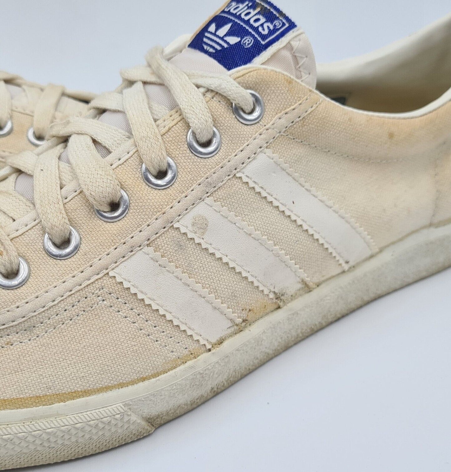Vintage 80er Adidas Tennis / Adria Trainer UK 10,5 / EUR 45 1/3