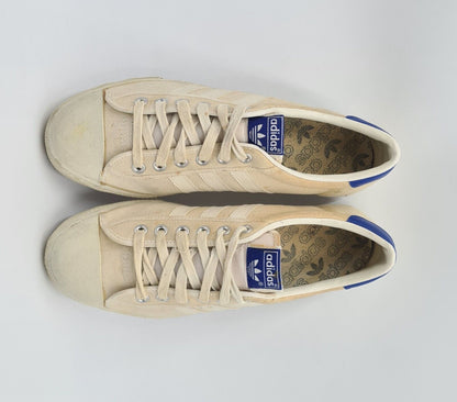 Vintage 80er Adidas Tennis / Adria Trainer UK 10,5 / EUR 45 1/3