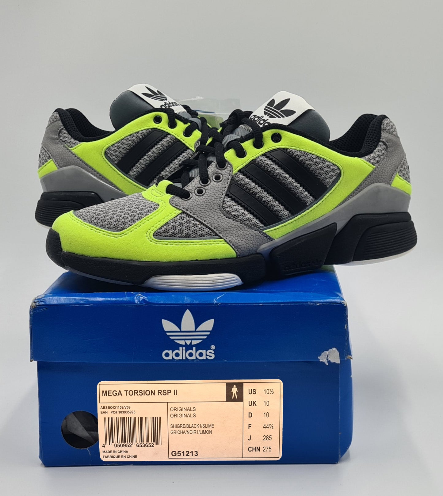 *NEU* 2011 Adidas Mega Torsion RSP II UK 10 / EUR 44 2/3